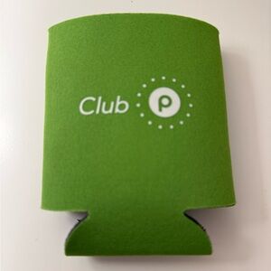 Publix Green Club P Drink Sleeve Koozie